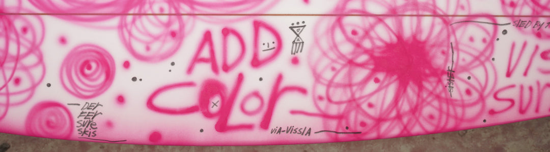 Vissla Add Color Surfboard Art Contest - annual surf art competition