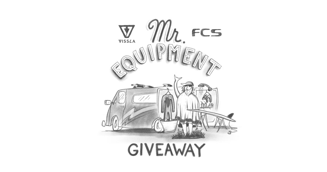 Vissla Mr. Equipment Giveaway 2023 - win premium surf gear