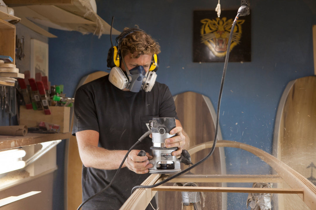 Vissla Creators and Innovators Danny Hess - sustainable surfboard shaper and craftsmanship feature