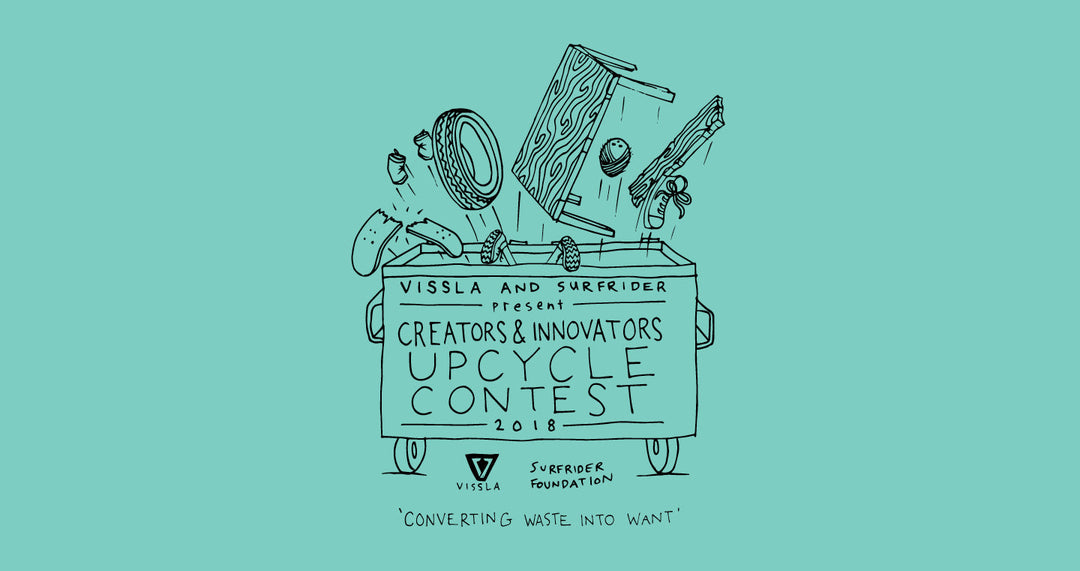 Vissla Creators and Innovators Upcycle Contest 2018 - sustainable surf art and upcycled gear