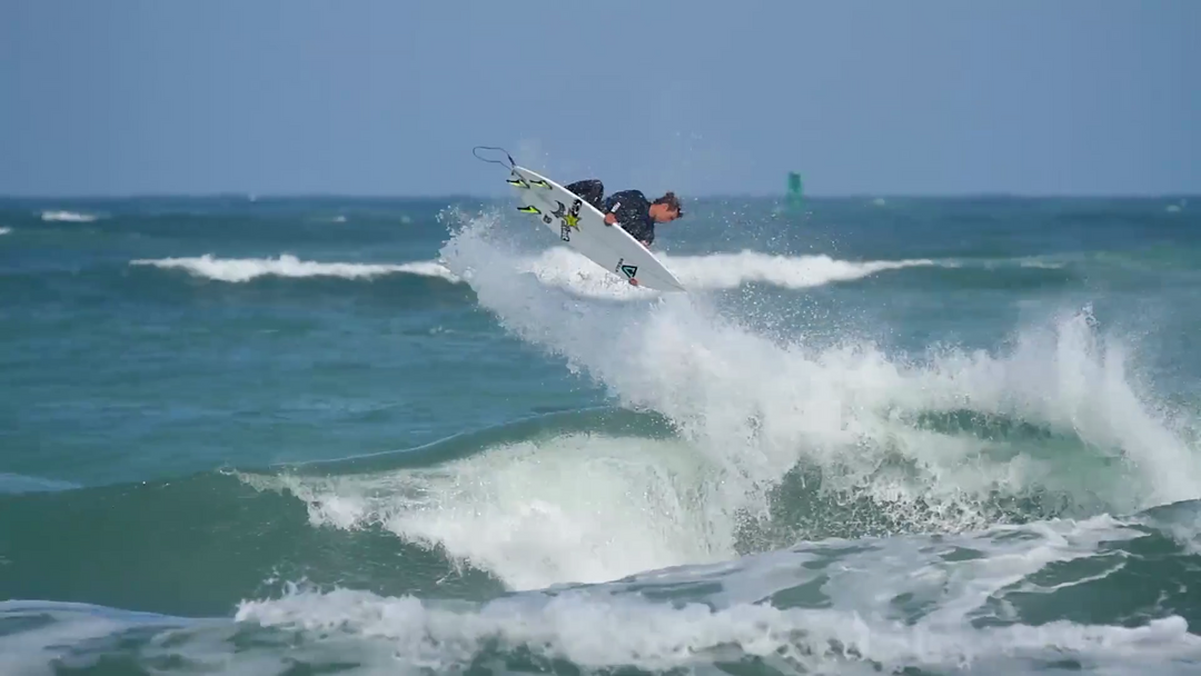 Vissla Introducing Eric Geiselman - Florida surfer team welcome explosive rail surfing and progressive surf