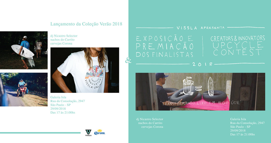 Vissla Brasil Lançamento Coleção Verão 2018 - surf e estilo de vida costeiro