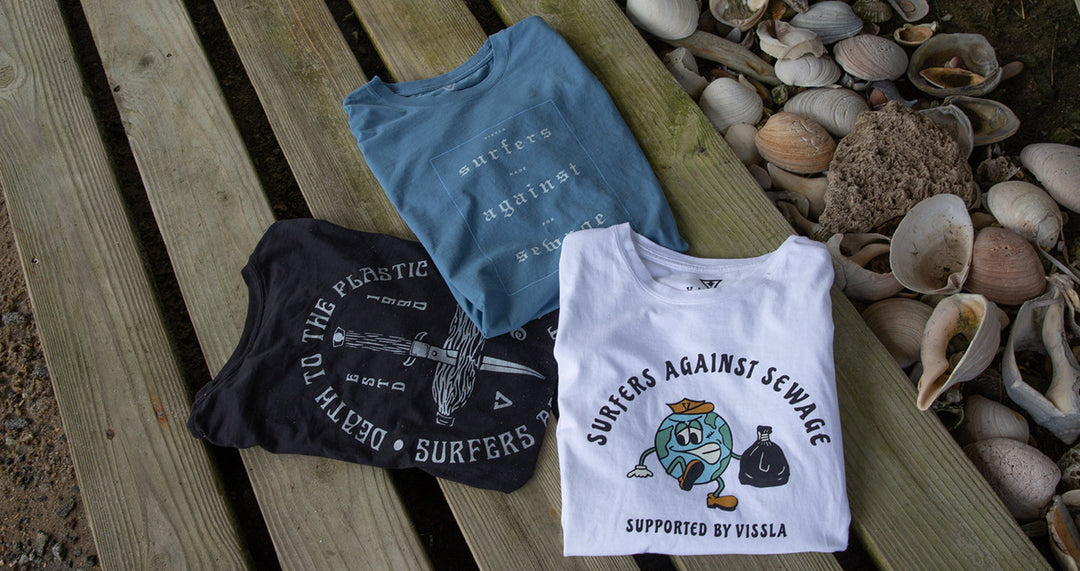 Vissla supports Surfers Against Sewage - ocean conservation and clean water advocacy