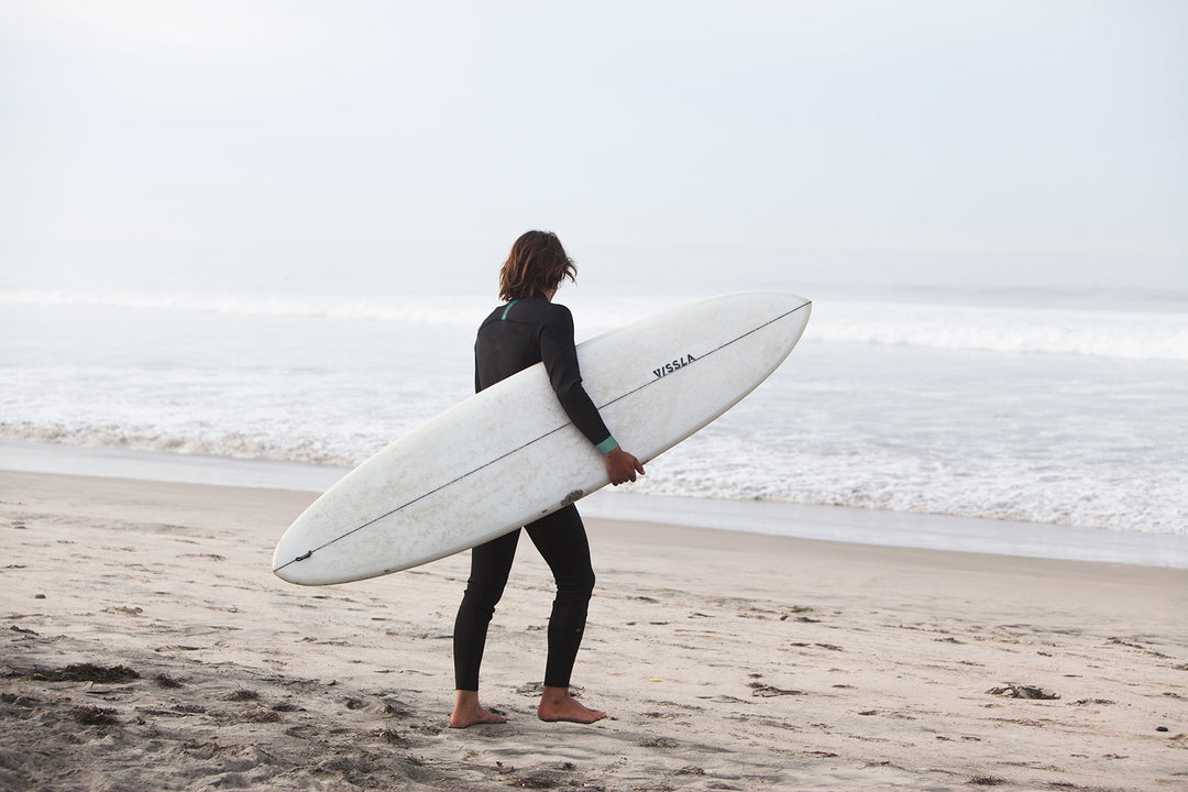 Vissla giveaway premium Japanese wetsuit and custom Donald Brink surfboard - surf equipment contest
