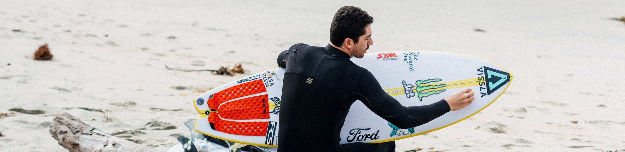 The Vissla New Seas U-Zip Wetsuit collection