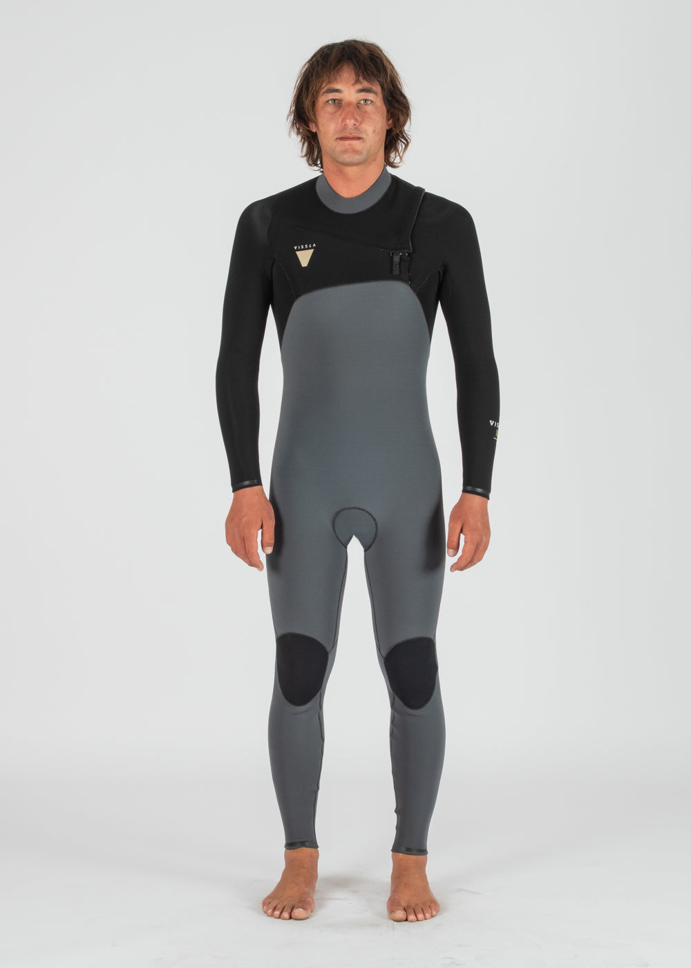 Vissla Natural Seas 4-3 Full Chest Zip Wetsuit