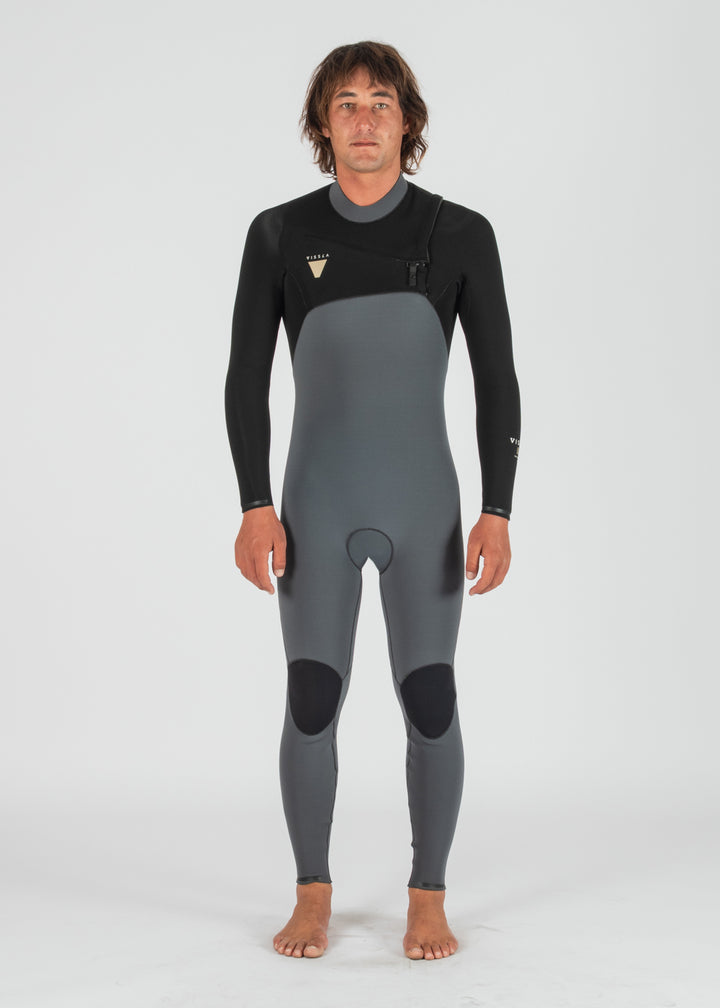 Vissla Natural Seas 4-3 Full Chest Zip Wetsuit