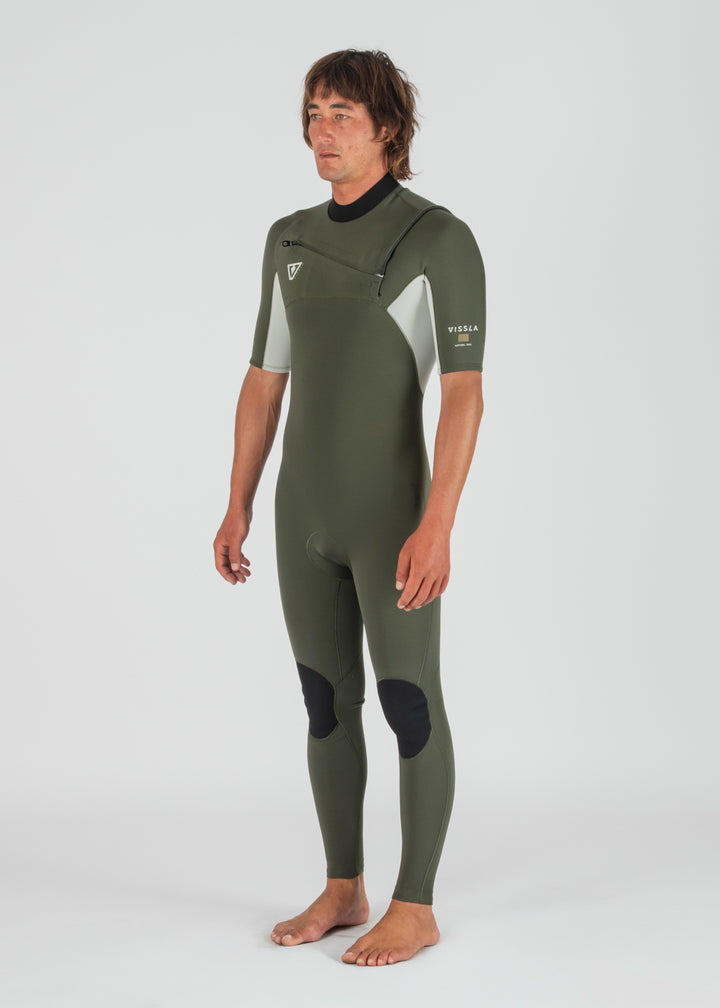 Natural Seas 2-2 Short Sleeve Full Suit Wetsuit