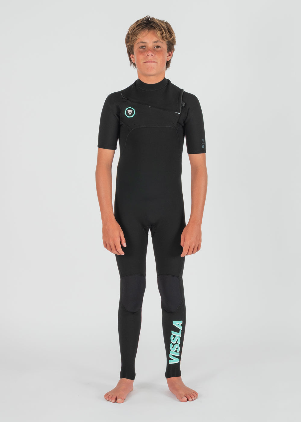 Vissla 7 Seas Boys 2-2 Short Sleeve Full Wetsuit