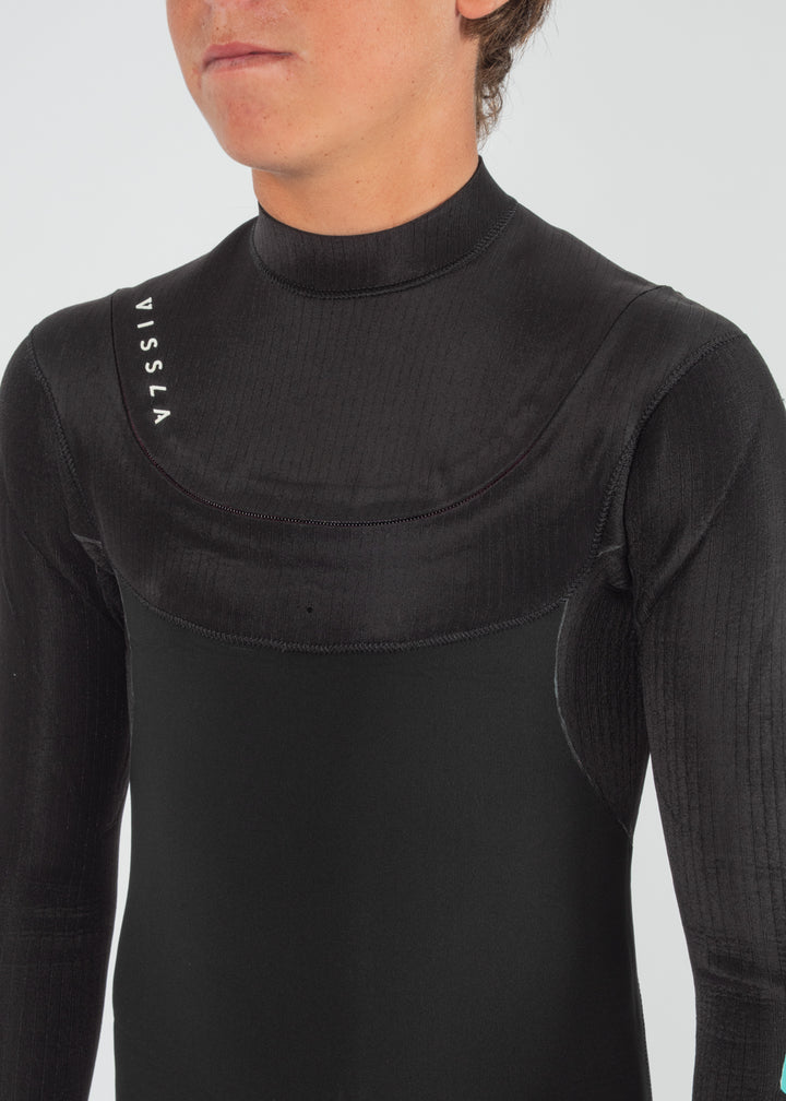 New Seas Boys 3-2 Full U-Zip Wetsuit