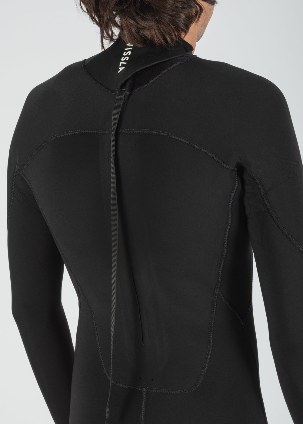 Vissla 7 Seas 4-3 Full Back Zip Wetsuit in Black, view 9