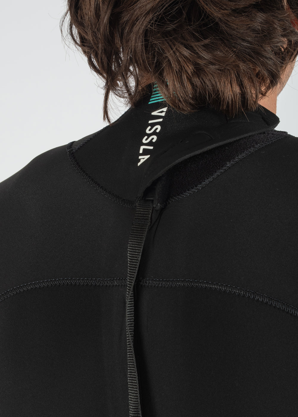 Vissla 7 Seas 4-3 Full Back Zip Wetsuit in Black, view 10