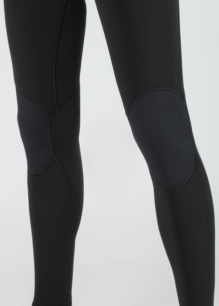 Vissla 7 Seas 4-3 Full Back Zip Wetsuit in Black, view 6