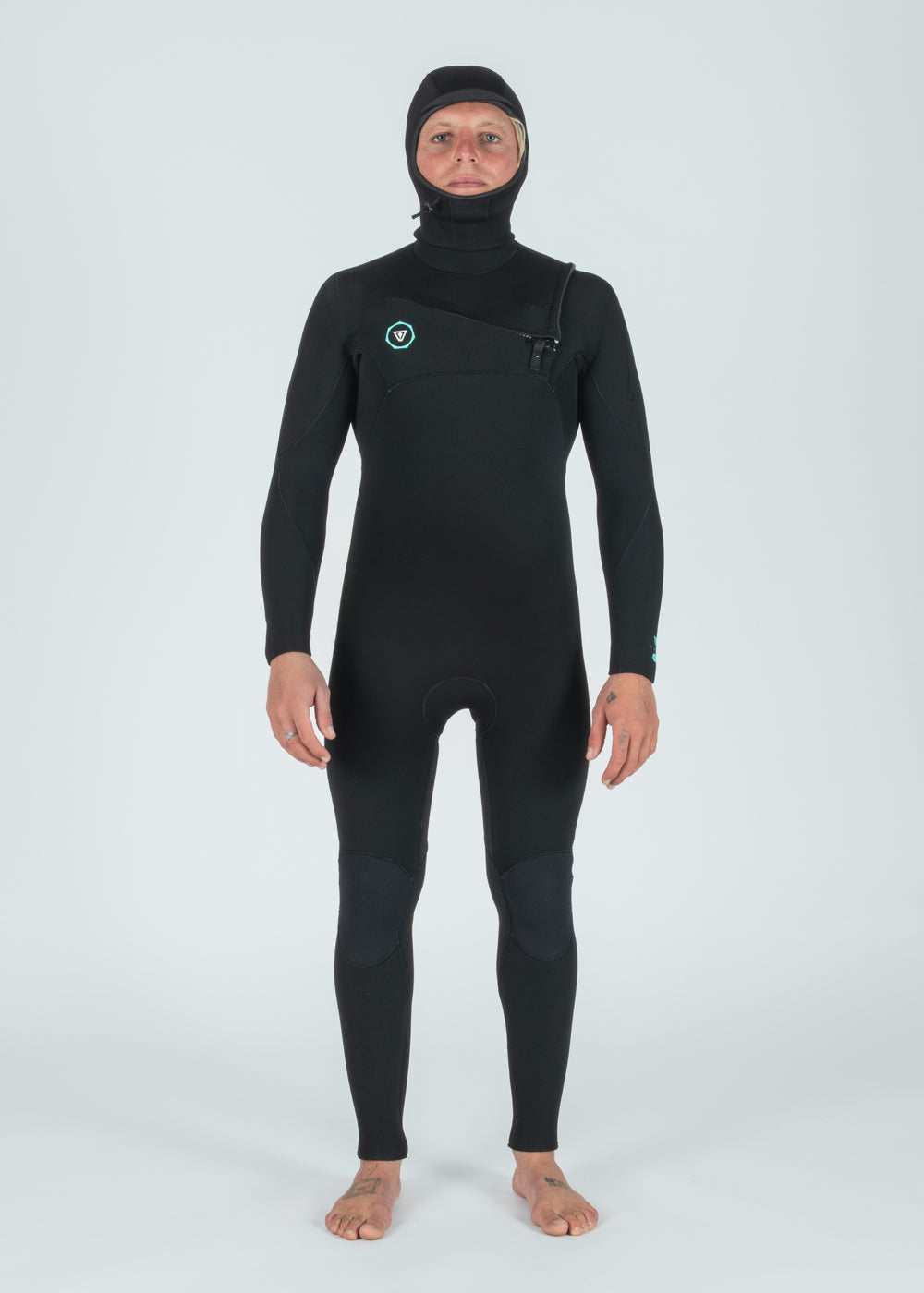 Vissla 7 Seas 5-4-3 Full Hooded Chest Zip Wetsuit