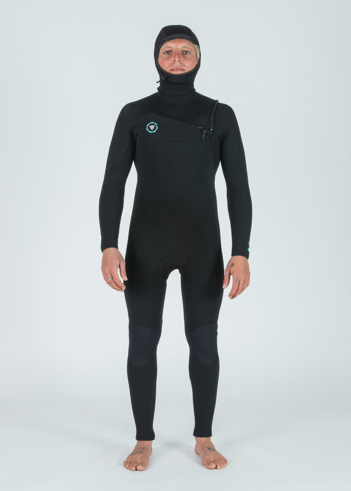 Vissla 7 Seas 5-4-3 Full Hooded Chest Zip Wetsuit