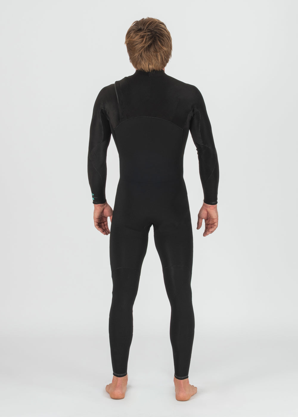Vissla High Seas II 4-3 Full No Zip Wetsuit in Stealth, view 4