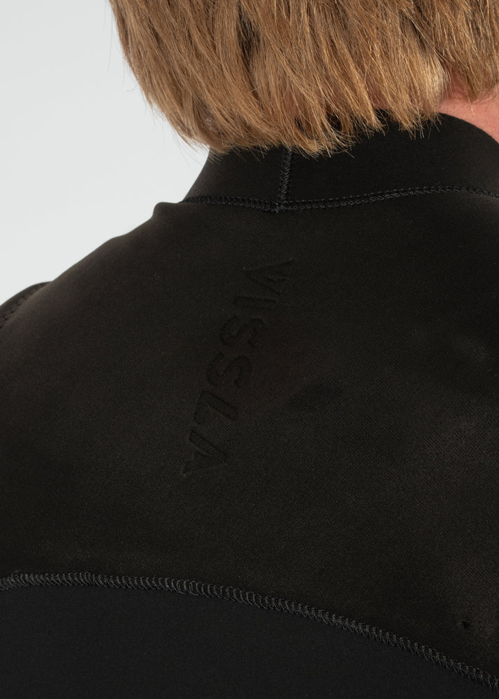 Vissla High Seas II 2-2 Short Sleeve Full Wetsuit in Stealth, view 8