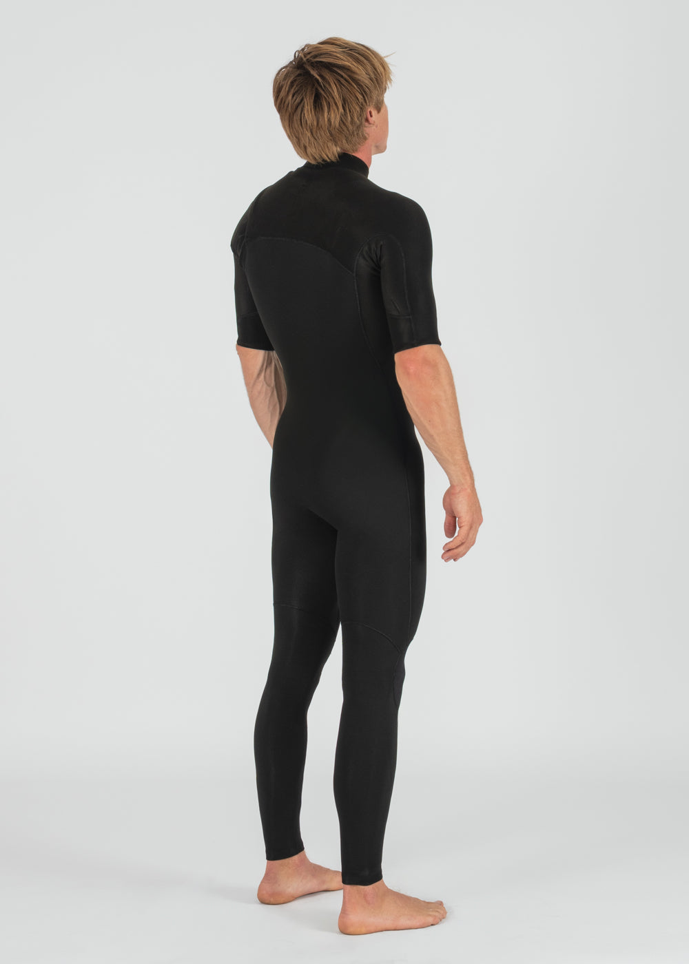 Vissla High Seas II 2-2 Short Sleeve Full Wetsuit in Stealth, view 3