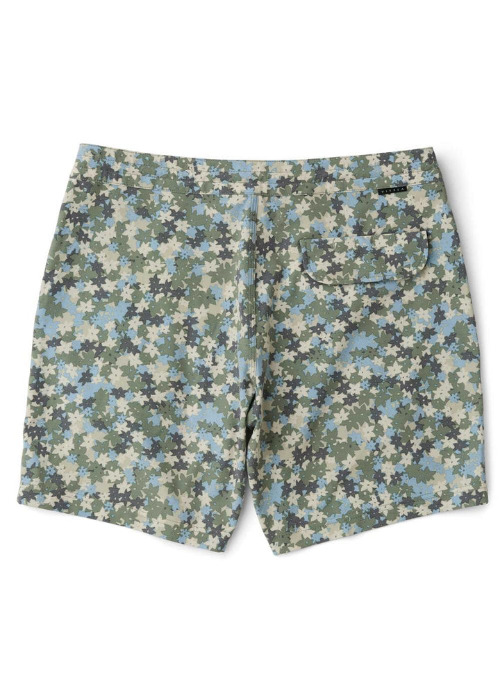 Vissla Jungalo 17" Boys Boardshort in Army, view 2