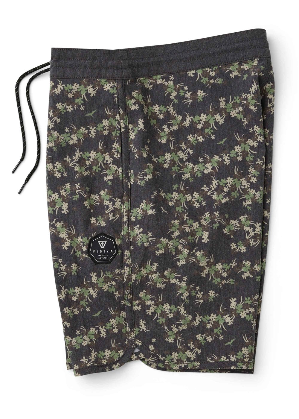 Vissla Tropicanica 17" Boys Boardshort in Black, view 3