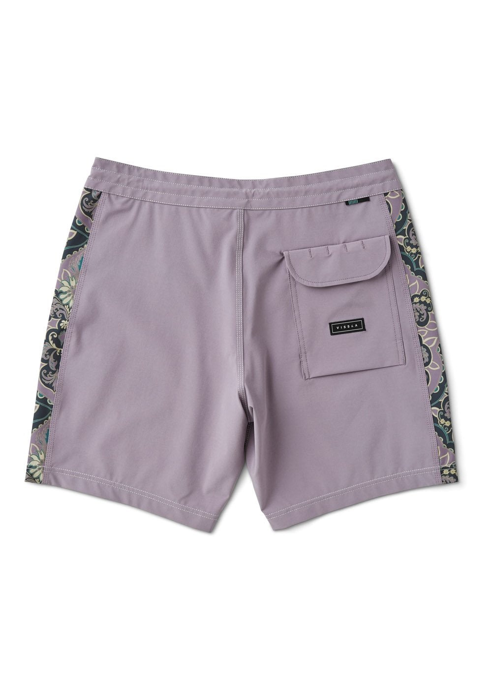 Vissla Sidewinder 17" Boys Boardshort in Dusty Lilac, view 2
