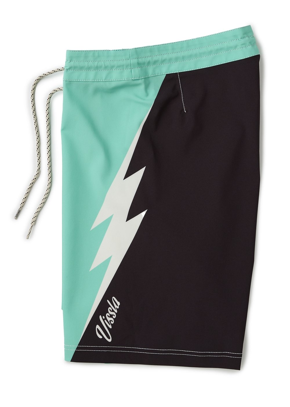 Vissla Shockwave 18" Boys Boardshort in Jade, view 3