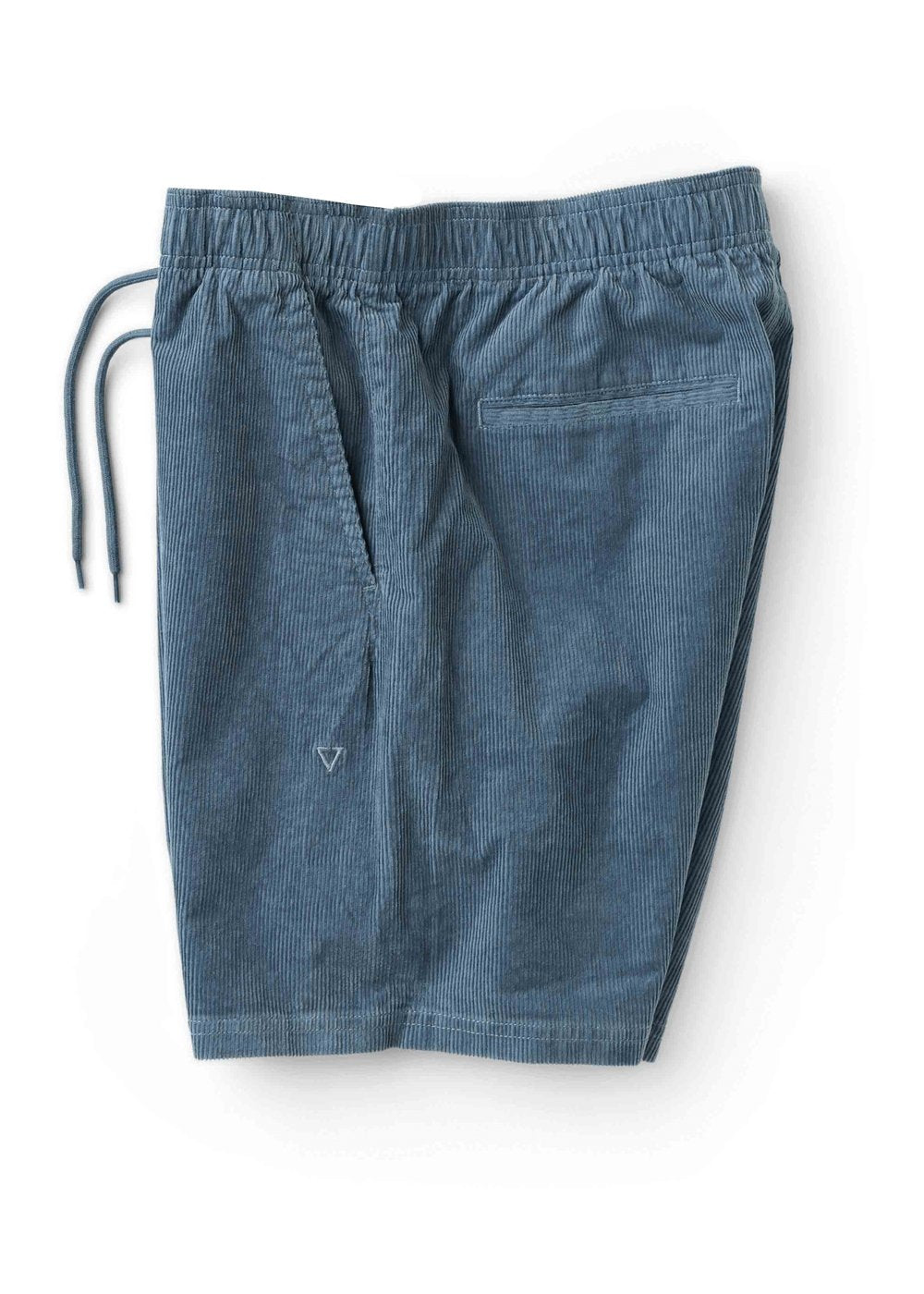 Vissla No See Ums Cord Eco 17" Boys Elastic Walkshort in Blue Haze, view 2
