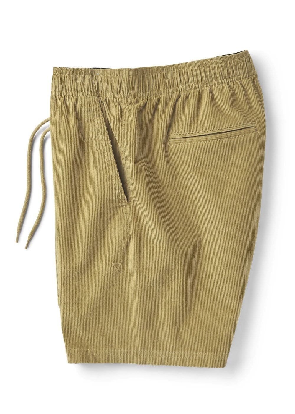 Vissla No See Ums Cord Eco 17" Boys Elastic Walkshort in Dark Sand, view 3