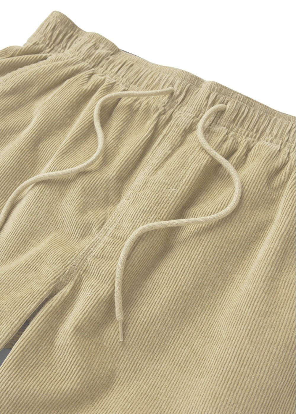 Vissla No See Ums Cord Eco 17" Boys Elastic Walkshort in Light Khaki, view 4