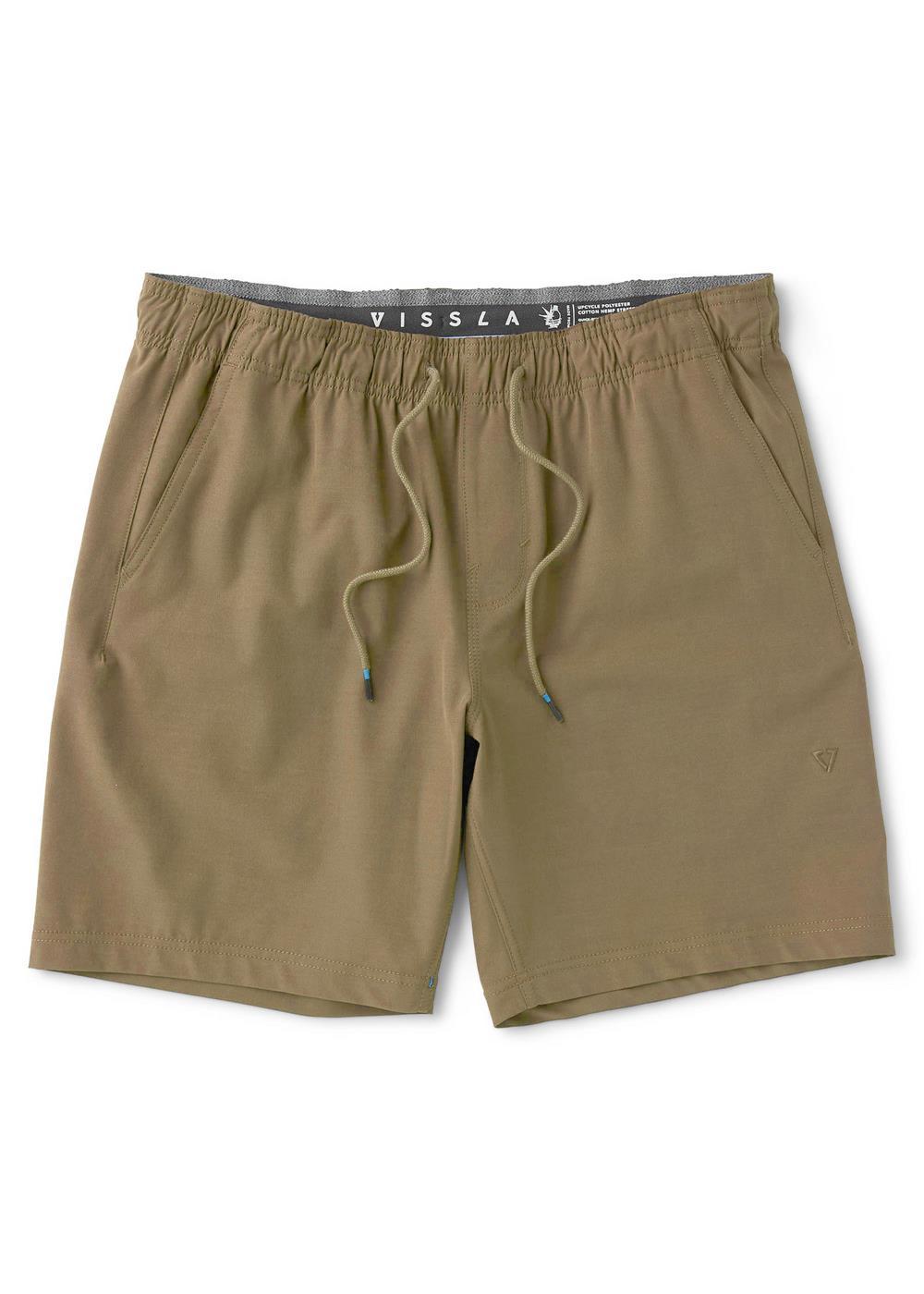 Vissla No See Ums Hybrid Eco 16.5" Boys Elastic Walkshort