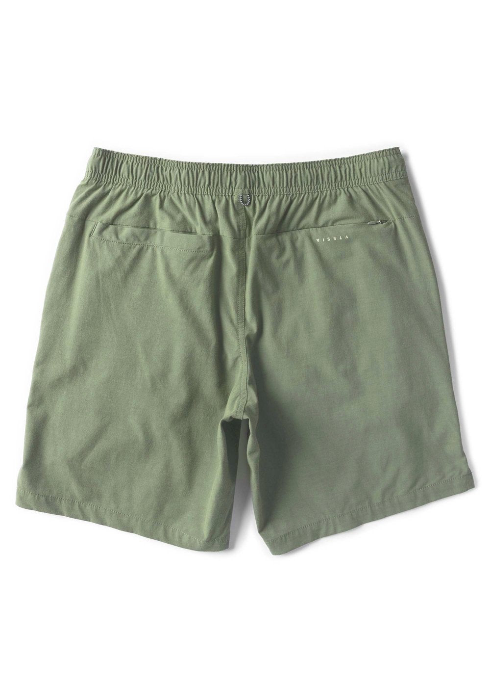 Vissla Alto 16.5" Elastic Boys Walkshort in Surplus, view 2
