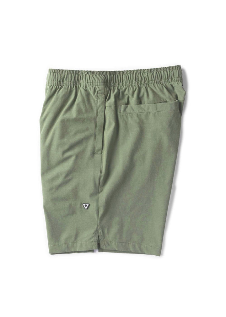 Vissla Alto 16.5" Elastic Boys Walkshort in Surplus, view 3