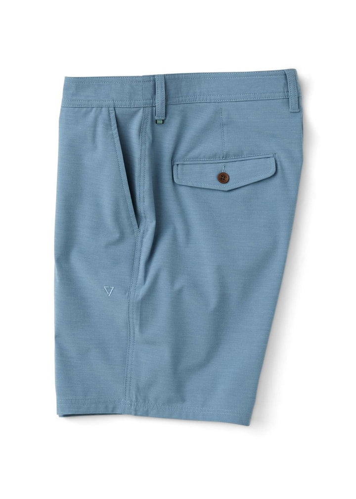 Vissla Canyons 25 Hybrid 17" Boys Walkshort in Slate, view 3