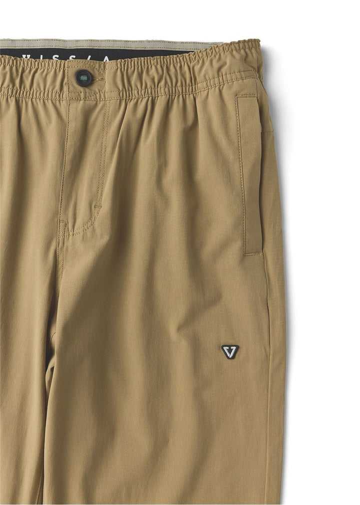 Vissla Alto Eco Boys Elastic Pant in Bronze, view 3