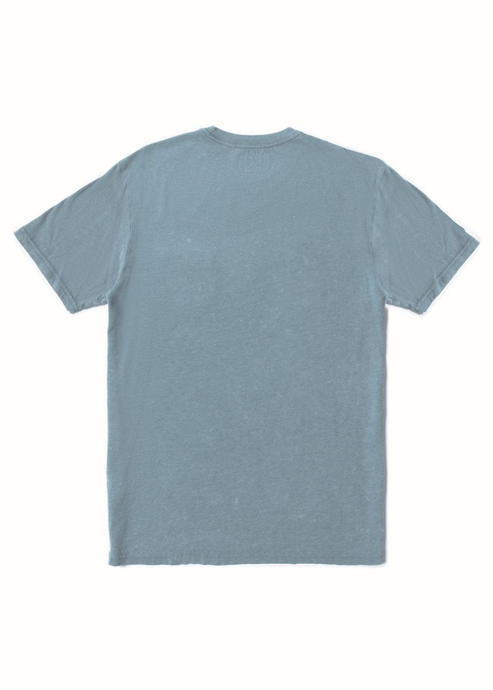 Vissla Cheetah Five Cosmic Wash Boys Tee in Blue Haze, view 2