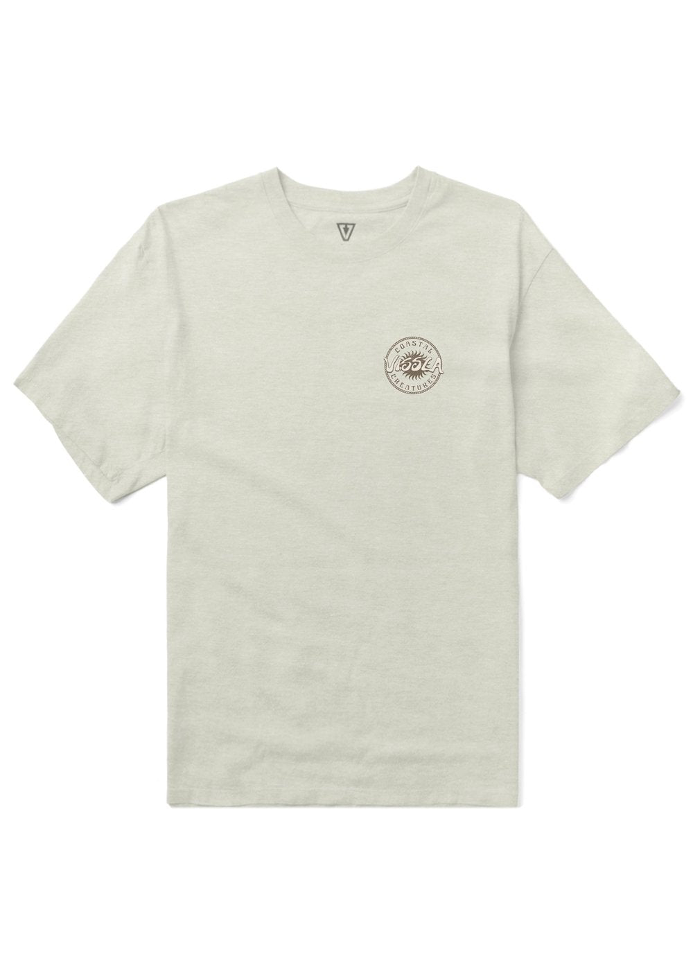 Vissla Coastal Creatures Boys Tee in Natural, view 2