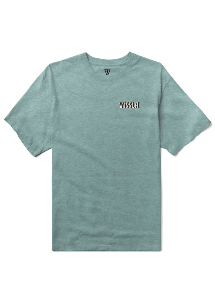 Vissla Islander Boys Tee in Smokey Jade, view 2