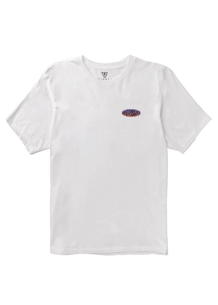 Vissla Meltdown Boys Tee in White, view 2