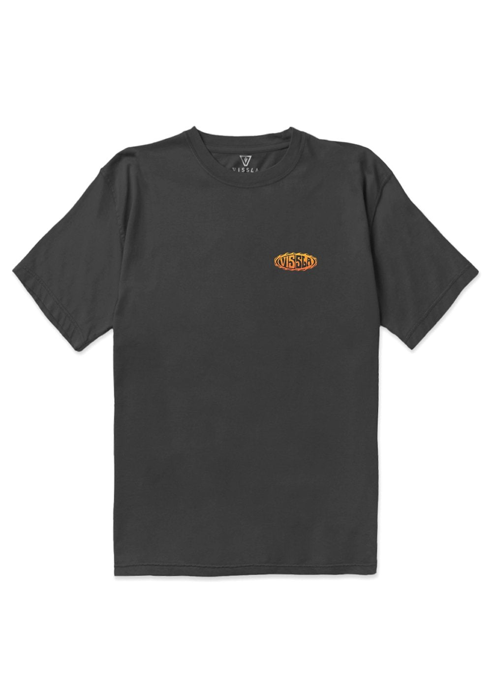 Vissla Meltdown Boys Tee in Black, view 2