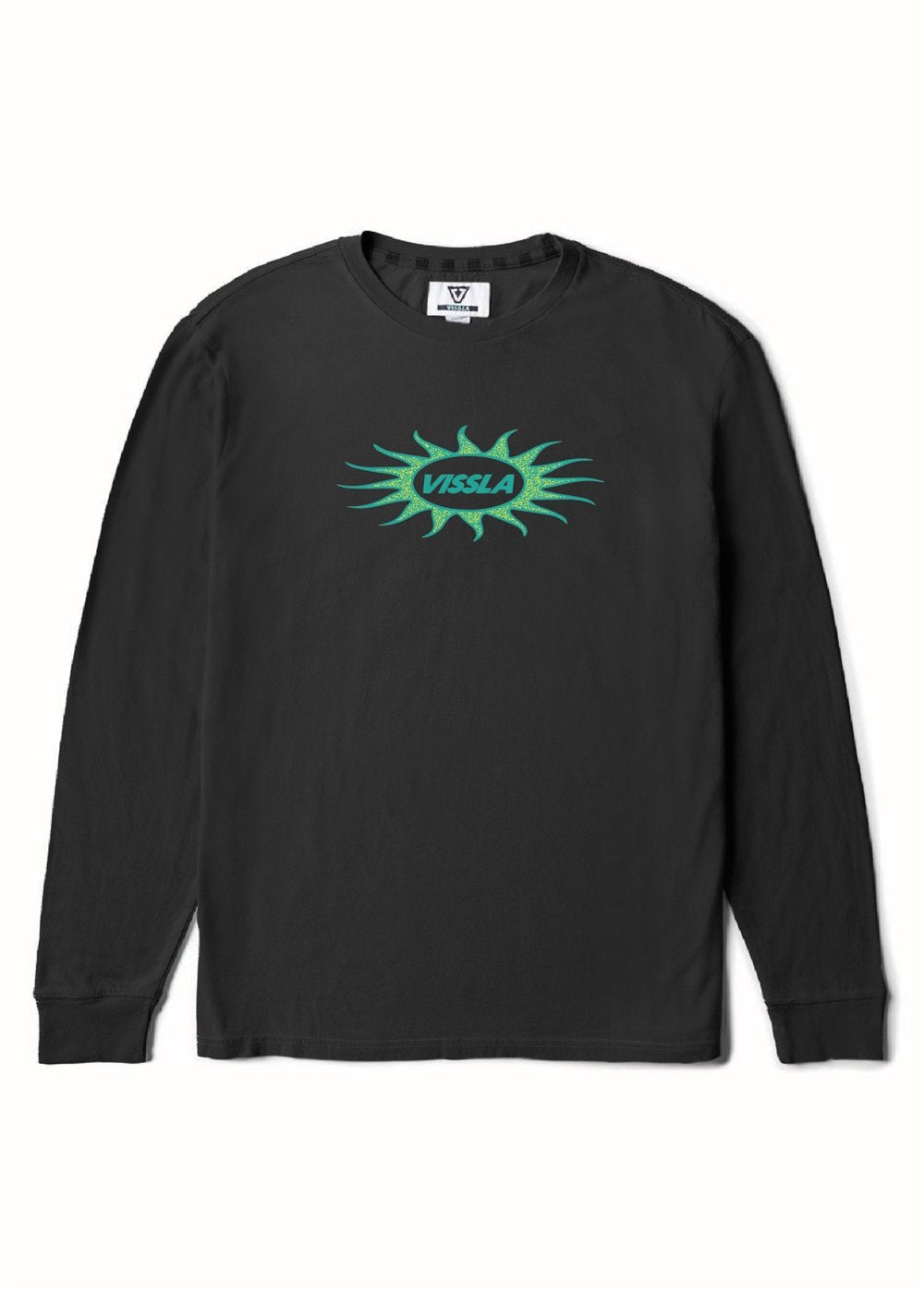 Vissla Unidentified Boys Long Sleeve Tee in Phantom, view 3