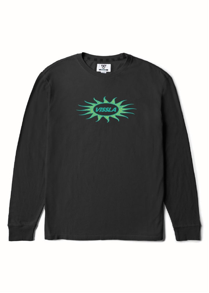 Vissla Unidentified Boys Long Sleeve Tee in Phantom, view 3