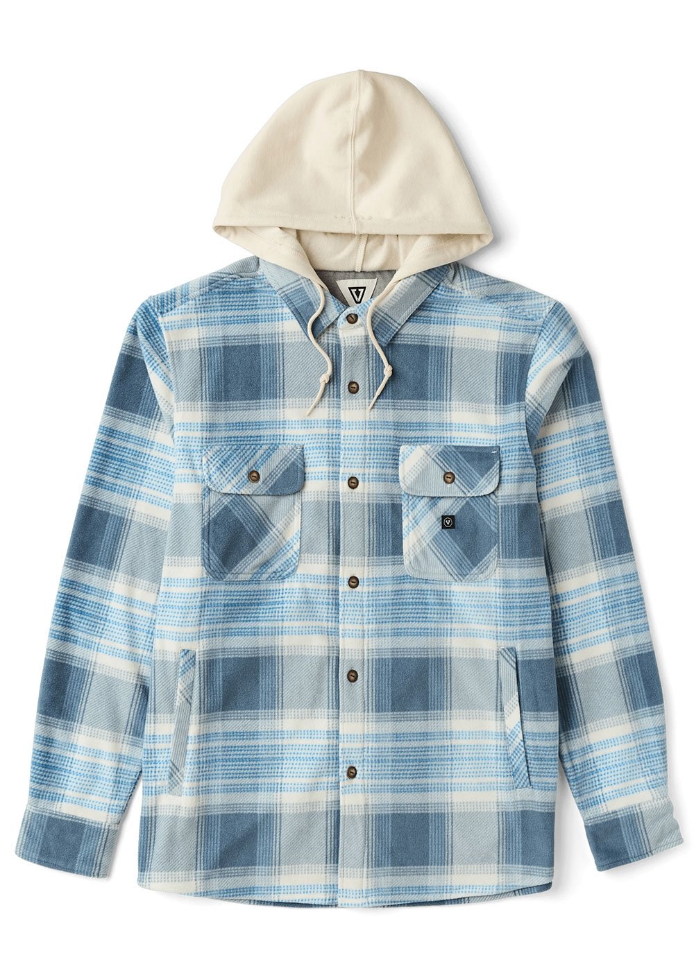 Vissla Eco-Zy Boys Polar Flannel Shirt Jacket