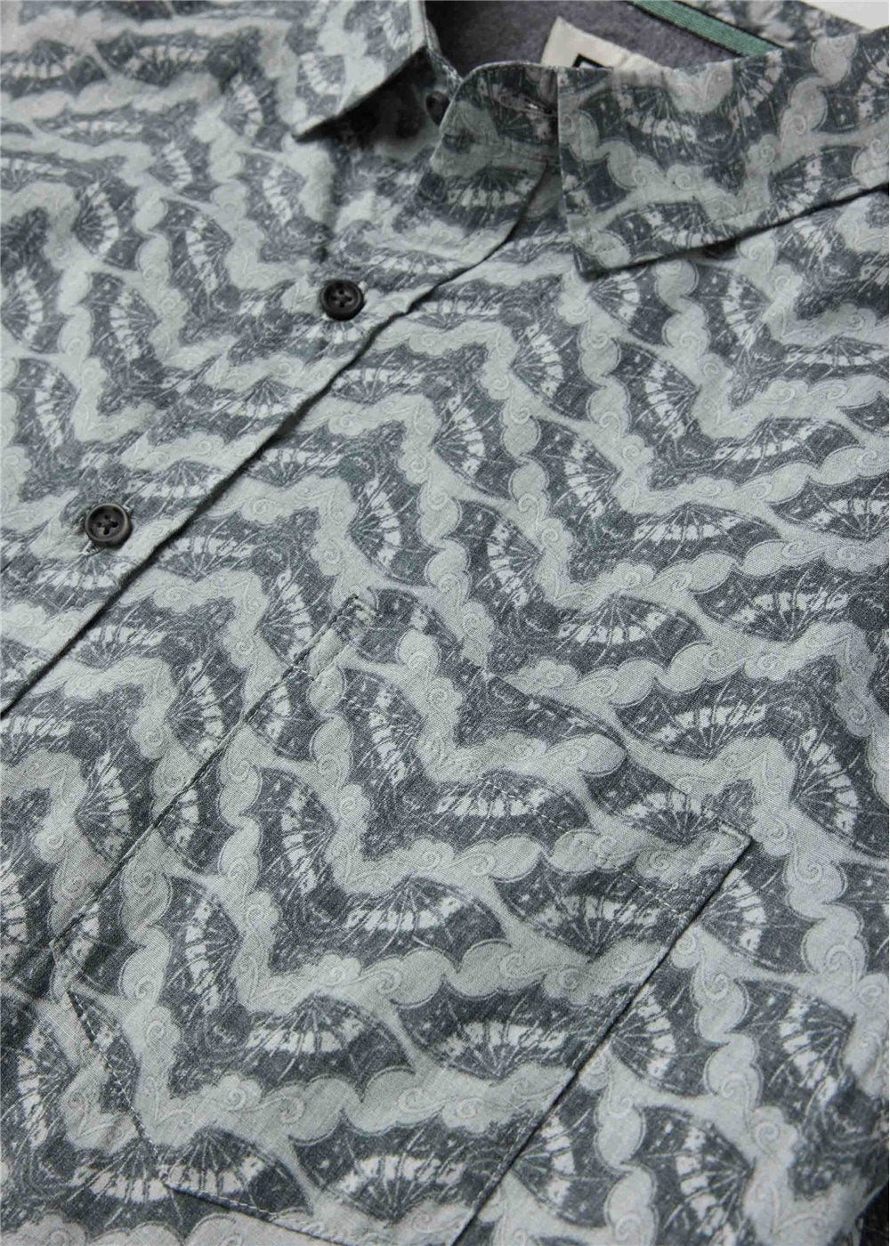 Vissla Supersonic Eco Boys SS Shirt in Phantom, view 2