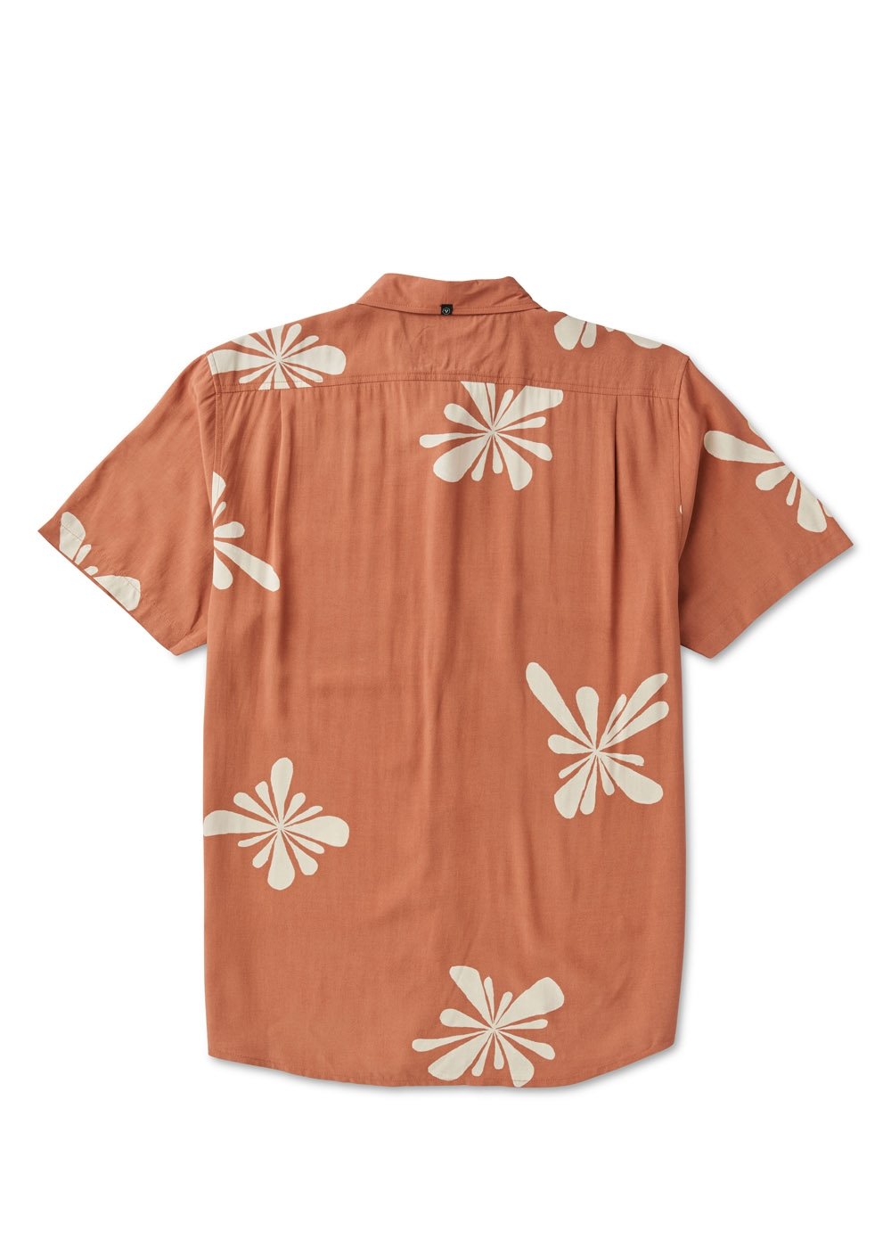 Vissla Solstice Boys Short Sleeve Shirt in Chili, view 2