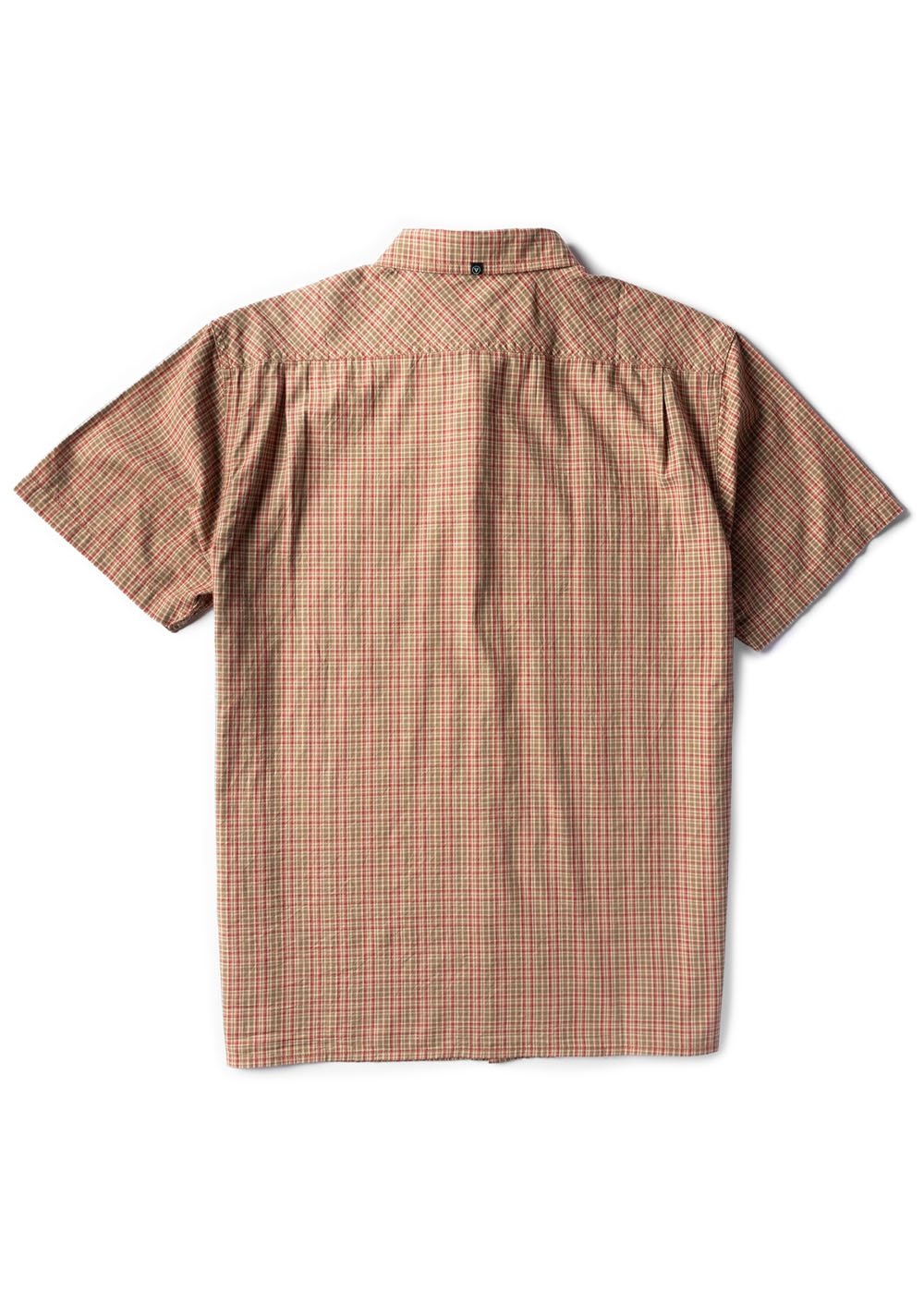 Vissla Ollie Eco Boys Short Sleeve Shirt in Kangaroo, view 2