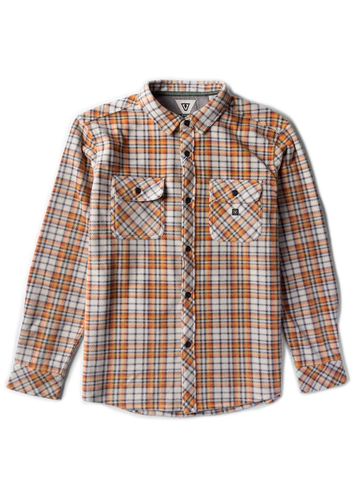 Vissla Eco-Zy Boys LS Polar Flannel
