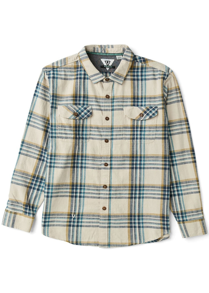 Vissla Central Coast Eco Boys Long Sleeve Flannel
