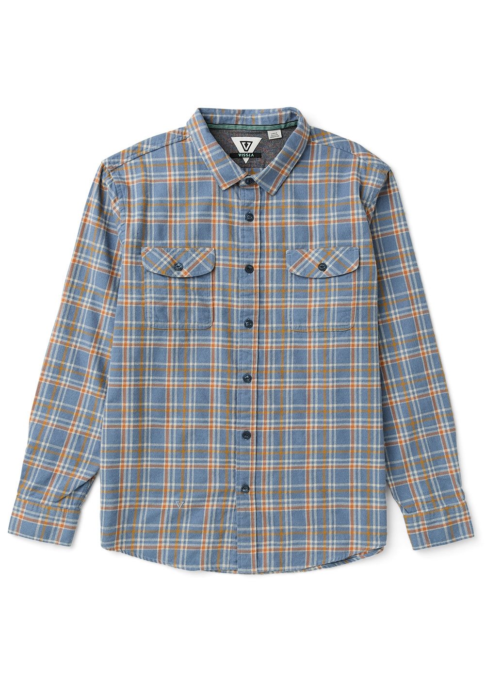 Vissla Central Coast Eco Boys Long Sleeve Flannel