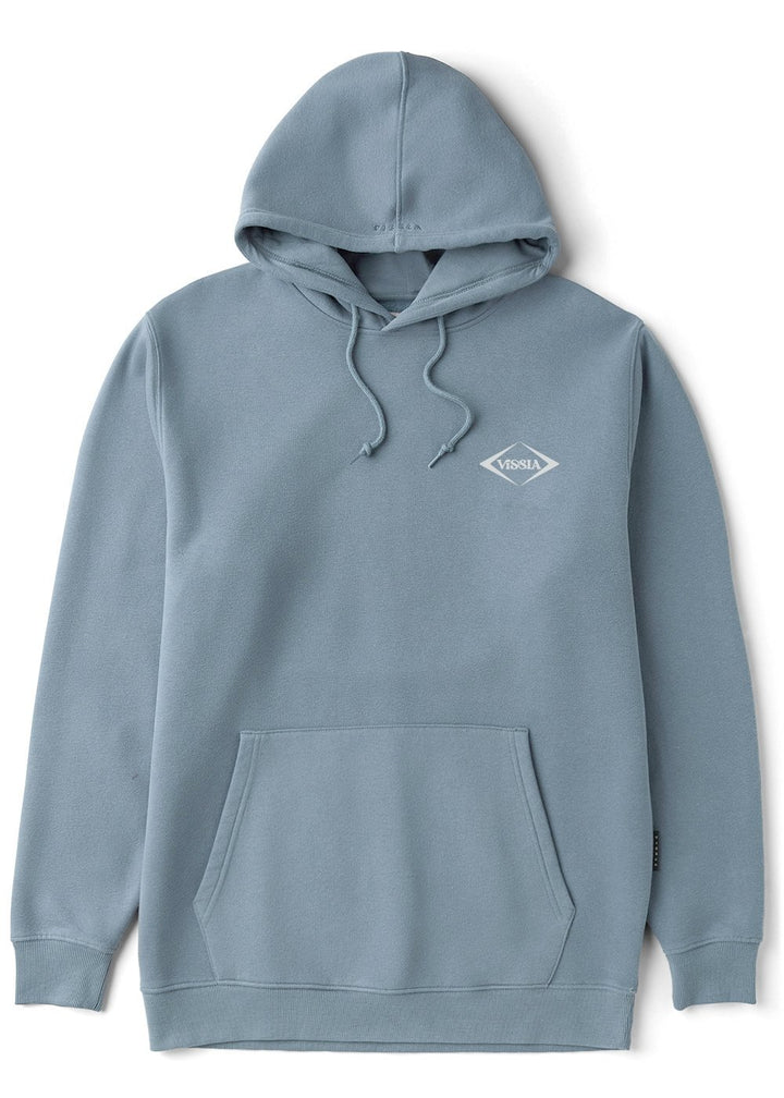 Vissla Offshore Eco Boys Pullover Hoodie in Faded Denim, view 2