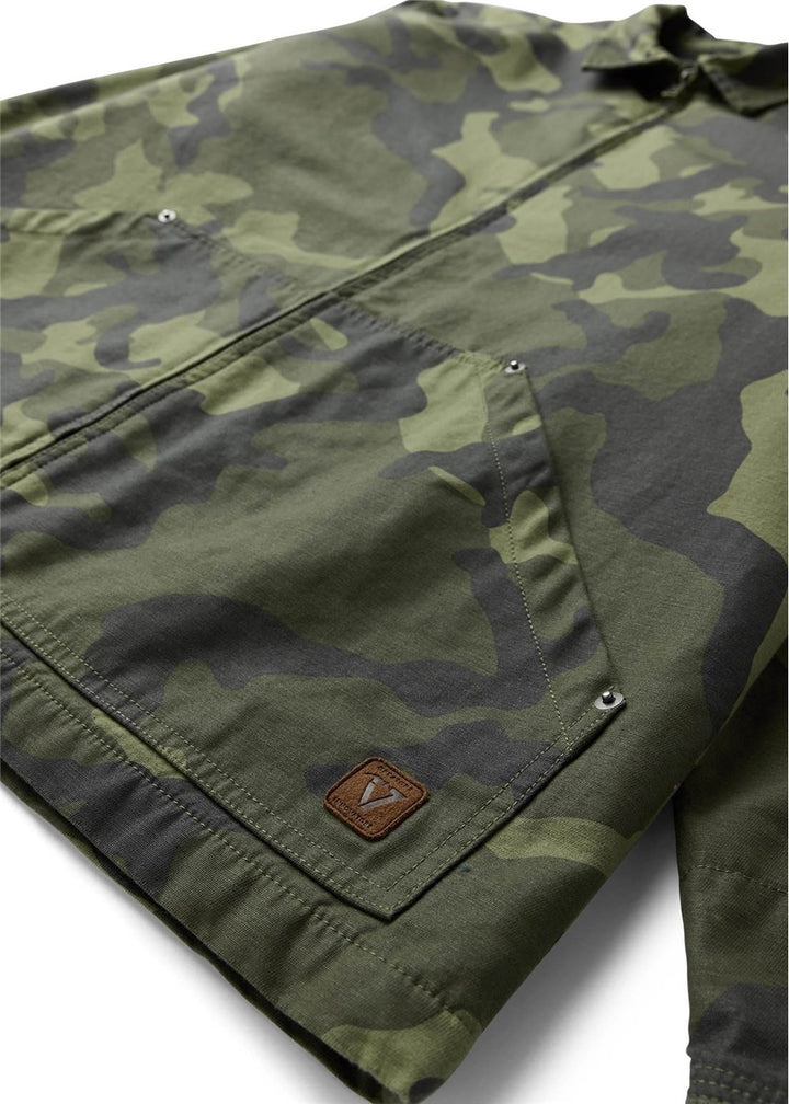 Vissla Creators Craftsman Eco Boys Jacket in Camo, view 3
